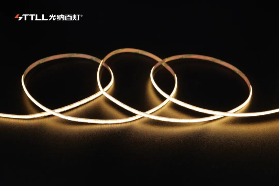 Custom narrow COB LED strip lights