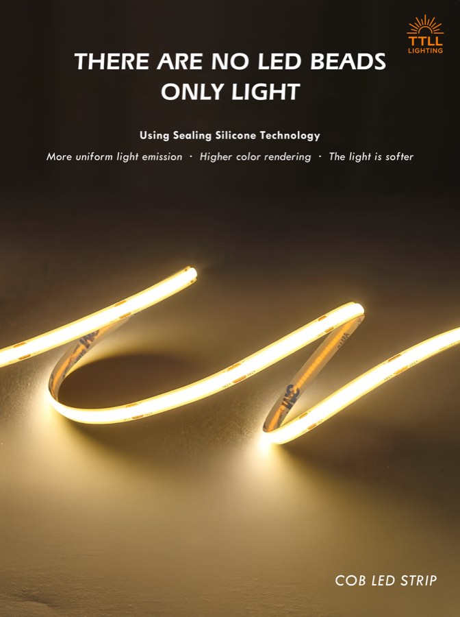 Wholesale COB LED strip reels