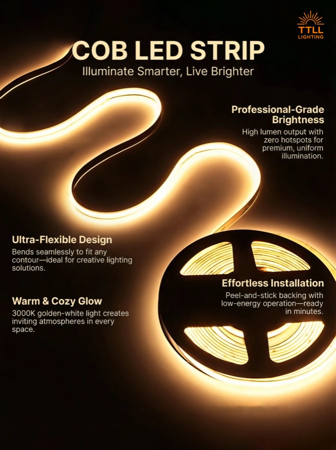 Wholesale standard COB LED strip lights